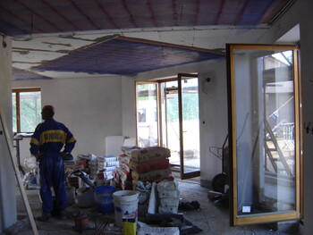 RD Bystřice stropn&iacute; rohož 3