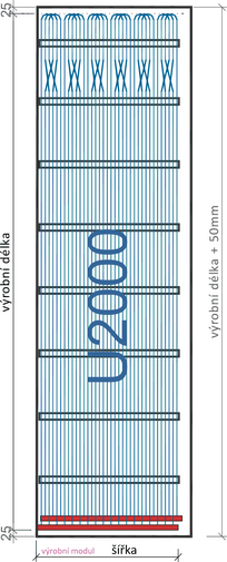 kapil&aacute;rn&iacute; rohož typ U schema