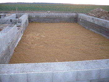 RD Kačice zemn&iacute; akumul&aacute;tor př&iacute;prava